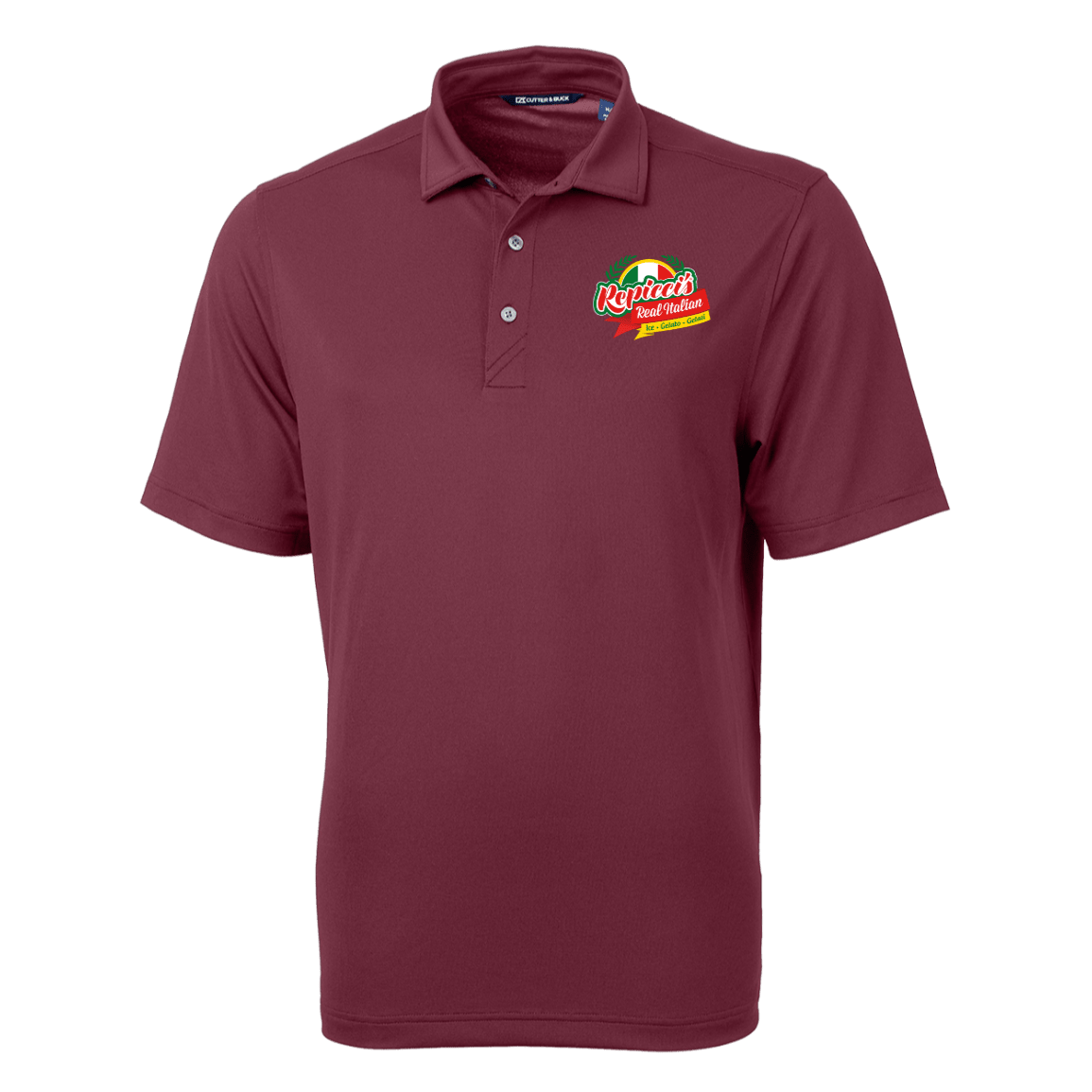 Repicci's Cutter & Buck Mens Virtue Pique Polo - 931 Graphics